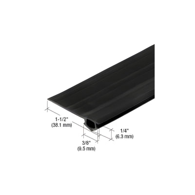 CRL Black Vinyl Bug Strip in a 1000' Roll