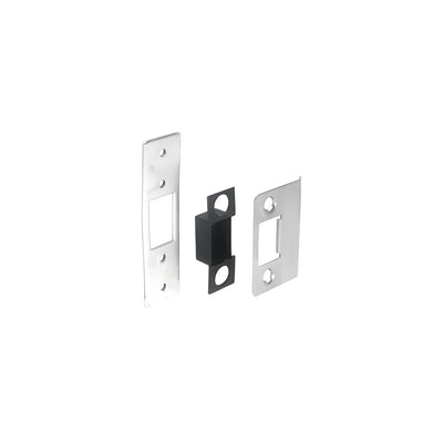 CRL Brushed Stainless Deadlatch Strike Set for 1-3/4" Wide Jamb