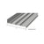 CRL Aluminum OEM Replacement Patio Door Threshold for Daryl Doors - 5" Wide x 8' Long