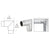 CRL Polished Stainless Mitered Style 90 Degree Corner for 1-1/2" Tubing