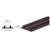 CRL Duranodic Bronze Aluminum Lower Channel for Deep Recess Installations