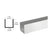 CRL Satin Anodized 1-1/4" U-Channel Extrusion - 144"