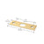 CRL Polished Brass Strike Plate