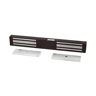 CRL SDC® EMLock® Double Electromagnetic Lock with 1650 Pounds of Holding Force Dark Bronze Finish