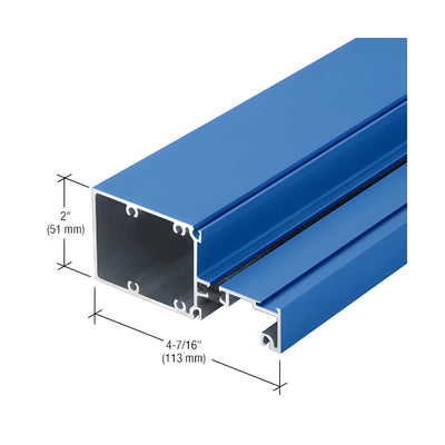 CRL-U.S. Aluminum Vertical Mullion 2" x 4-1/2", Custom Paint - 24'-2"