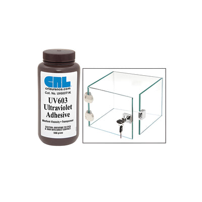 CRL UV603 Medium Viscosity UV Adhesive - 1000g