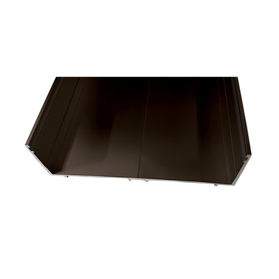 CRL-U.S. Aluminum Dark Bronze Anodized Head/Sill Channel - 24'-2"