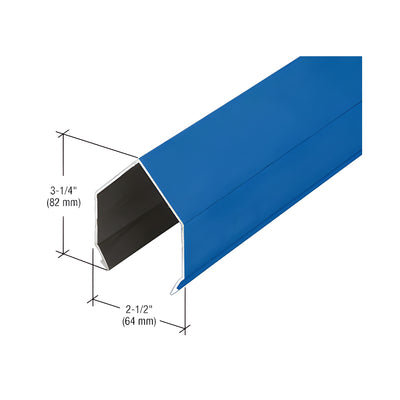 CRL-U.S. Aluminum 90 Degree Inside Corner Cover, Custom Paint - 24'-2"