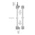 CRL-Blumcraft® Satin Anodized Sidelite Laminated - 1/2" Glass