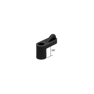 CRL Black 3/8" Plastic Window Screen Clips - Bulk