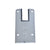 CRL DRX™ 4" Polished Stainless Steel Square End Cap with Filler