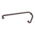 CRL Oil Rubbed Bronze 8" Pull Handle and 24" Towel Bar BM Series Combination With Metal Washers