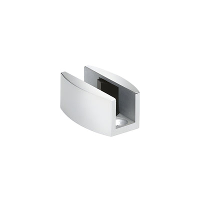 CRL Polished Stainless Laguna Series Adjustable Bottom Floor Guide