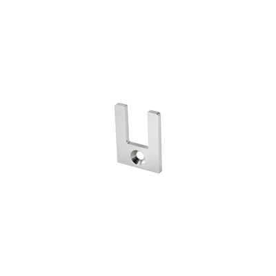 CRL Brushed Stainless End Cap for 1-3/8" Slender Profile Door Rail
