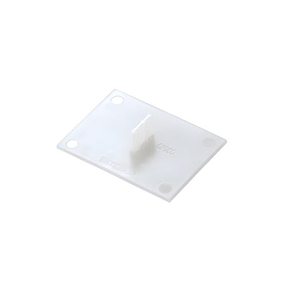 CRL-U.S. Aluminum Closure Plate for 1" Glazing Captured Mullion - 50/Pk