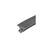 CRL-U.S. Aluminum 487 Series Gray Vinyl Glazing Gasket for 3/8" and 1/2" Glass - 100'