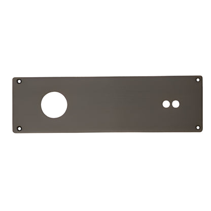 CRL Dark Bronze Radius Corner Cover Plate Jackson® Concealed Closer