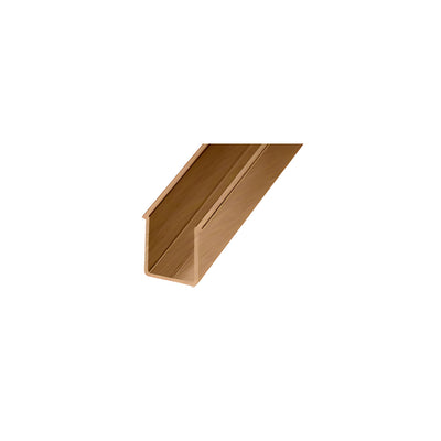 CRL Antique Brass 72" Snap-In Filler Insert for Shower Door Header