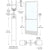 CRL-U.S. Aluminum Bone White KYNAR® Custom Single Series 250 Narrow Stile Geared Hinge Entrance Door for Overhead Concealed Door Closer