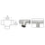 CRL Polished Stainless Flush Tee for 2" Tubing