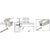 CRL Brushed Stainless Stabilizing End Cap for 3" Cap Railing