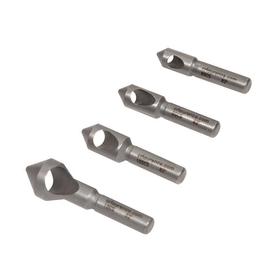 CRL Brand 4 Piece Countersink Set for No. 6 to 16 Screws