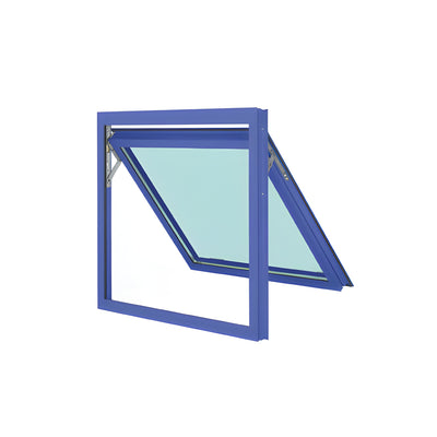 CRL-U.S. Aluminum Clear Anodized 7300 Series Project-Out Bottom Vent Window