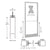 CRL-U.S. Aluminum Clear Anodized 250 Series Narrow Stile (LHR) HLSO Single 3'0 x 7'0 Offset Hung with Pivots for Surf Mount Closer Complete Door/Std. MS Lock, 7-1/2" Standard Bottom Rail