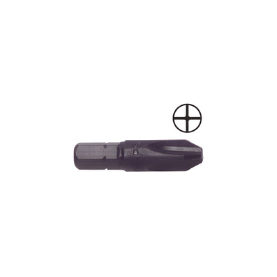 CRL 1/4" Hex Phillips Insert Bit No. 3 Point