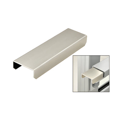 CRL Mill 1100 Series 1" x 2" Hand Rail Connector Sleeve - 5"