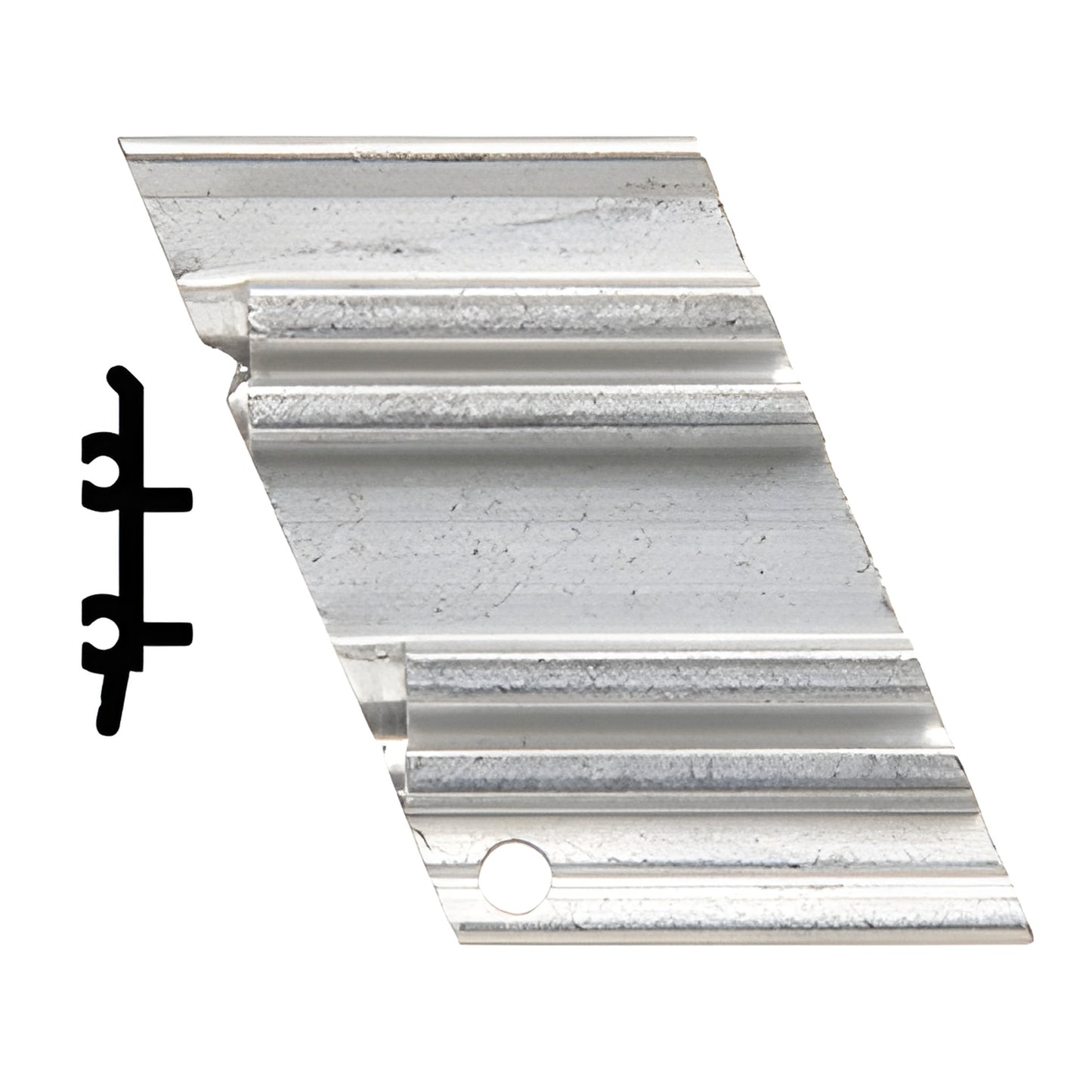 CRL-U.S. Aluminum Right-Hand 135° Outside Corner Anchor Clip, 4-Pack