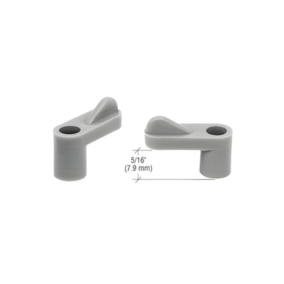CRL Gray 5/16" Plastic Window Screen Clips - Bulk