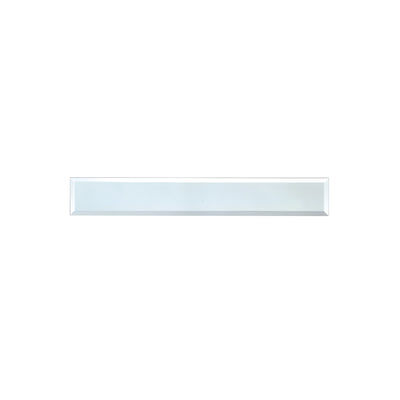 CRL Clear Mirror Glass 2" x 20" Strips Beveled on All 4 Sides