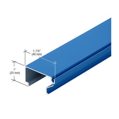 CRL-U.S. Aluminum Horizontal Glass Stop for 4-1/2" Mullions, Custom Paint - 24'-2"