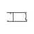 CRL-U.S. Aluminum White KYNAR® Paint Active Door Meeting Stile for 1-5/16" Glass - 21'-2"