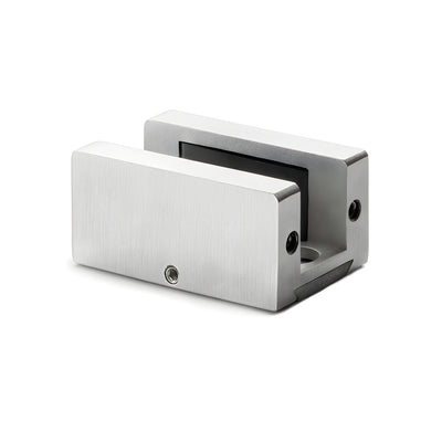 Latitude 34 Adjustable Glass Door Guide Brushed Stainless