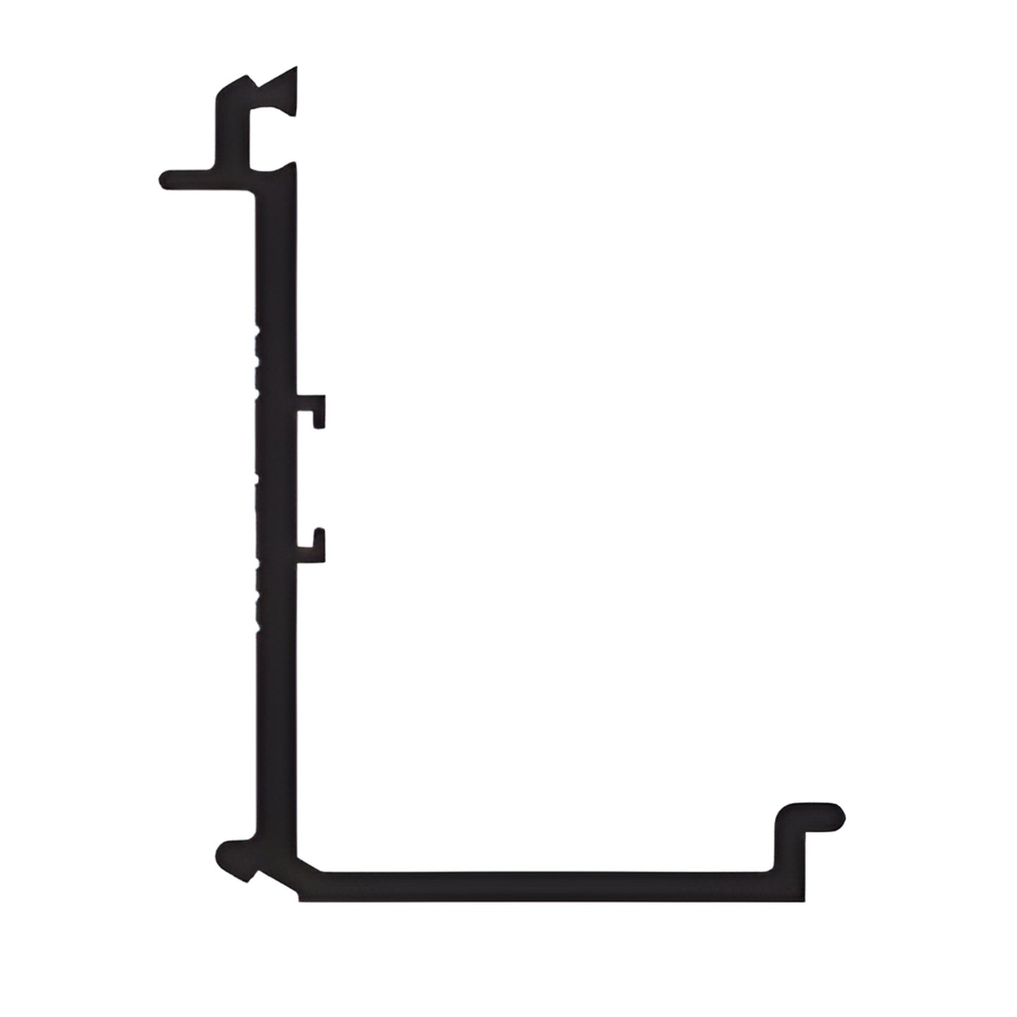 CRL-U.S. Aluminum Perimeter Pressure Bar 24'-2" Mill, Extended Legs