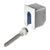 CRL Brushed Stainless Stabilizing End Cap for 11 Gauge Cap Railings