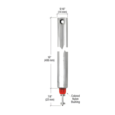 CRL 16" Tubular Spiral Tilt Window Balance Red Bushing
