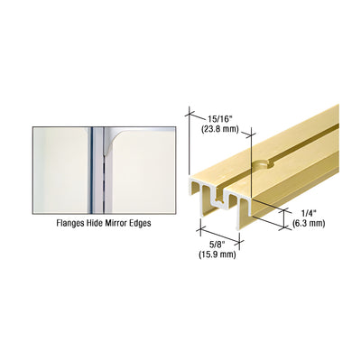 CRL Gold Anodized 72" Mirror Standard
