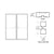 CRL-U.S. Aluminum White KYNAR® Paint Custom Sized Series 450 Tubular Gear Hinge Up and Over Frame Complete (2F)