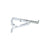 CRL Clear Lucite 12" Deluxe Shelf Brackets