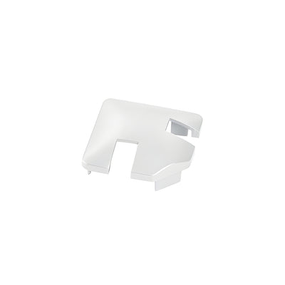 CRL Sky White Notched Cap for 90 Degree Corner Post