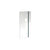 CRL Polished Stainless 4" x 10" Left Hand Center Lock Latch Guard