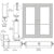 CRL-U.S. Aluminum Clear Anodized Custom Series 850 Durafront Wide Stile Geared Hinge Entrance Doors for Surface Mount Door Closers