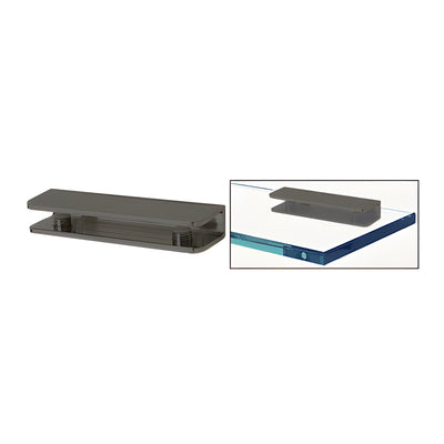 CRL Oil Rubbed Bronze Rectangular Interior Shower Shelf Clamp