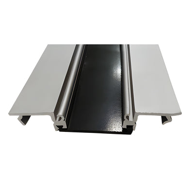 CRL-U.S. Aluminum Clear Anodized Open Back Filler - 24'-3"