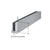 CRL Brushed Stainless Cladding for B5T Series Tapered Base Shoe