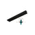 CRL Matte Black Snap-In Channel - 120"
