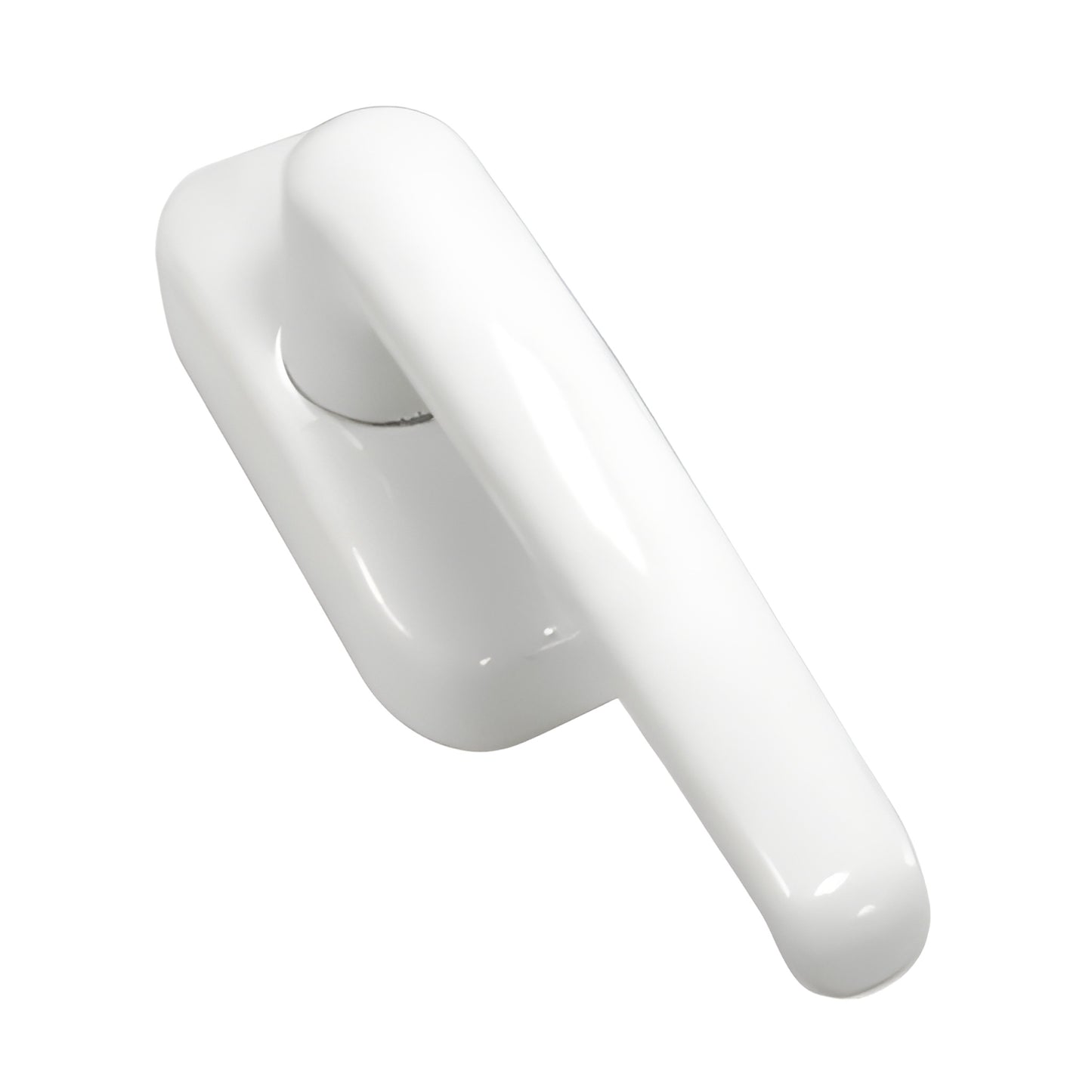CRL-U.S. White Aluminum Lockable Euro Window Handle